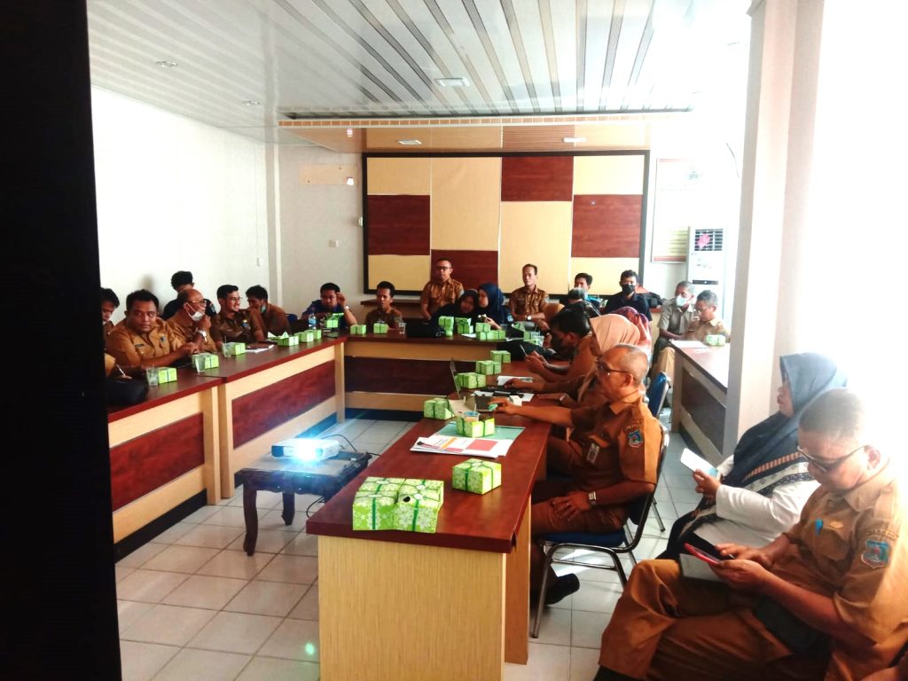 Inspektorat Daerah Kabupaten Tanjung Jabung Barat melakukan pendampingan PMPRB kepada Perangkat Daerah
